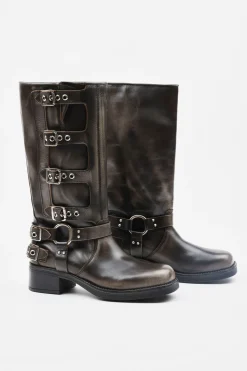 Steve Madden Brocks Knee High Boots*Garage Clothing Discount