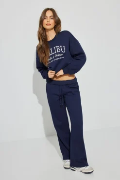 Straight Leg Panel Sweatpants*Garage Clothing Cheap