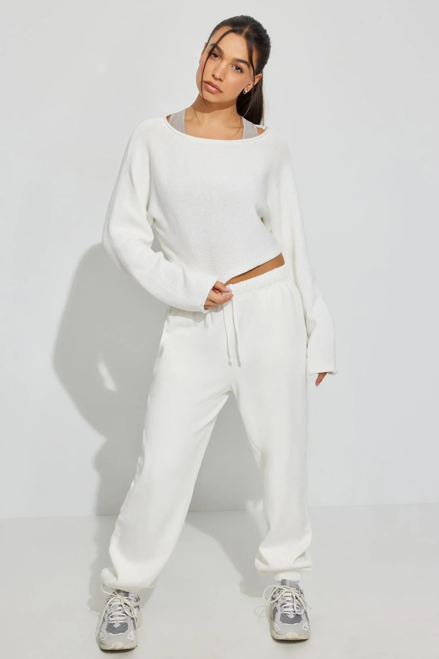 Supersoft Loose Crop Sweater*Garage Clothing Best