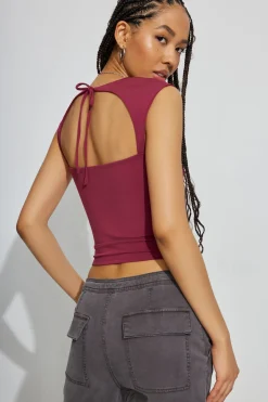 Talina Portrait Sweetheart Top*Garage Clothing Online