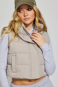 Tech Puffer Vest*Garage Clothing New