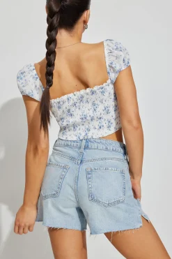 Vintage Cut-Off Denim Short*Garage Clothing Discount